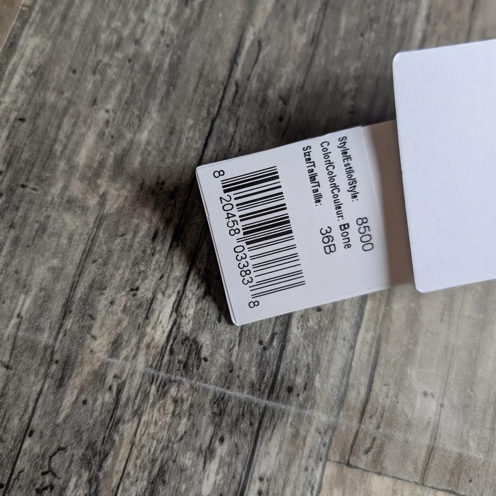 Dominique bone colored lightly lined underwire corset size 36B NWT - Picture 2 of 9